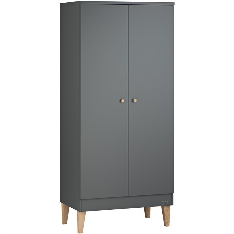 Wardrobe - Graphite, Dark Grey