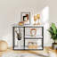 La console, table d'entrée étroite de 12 pouces pour le salon, 31,5 pouces.-723178327-723178326