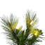 Brighton Pine Artificial Wreath with 100 Warm White LED Mini Lights-110643547