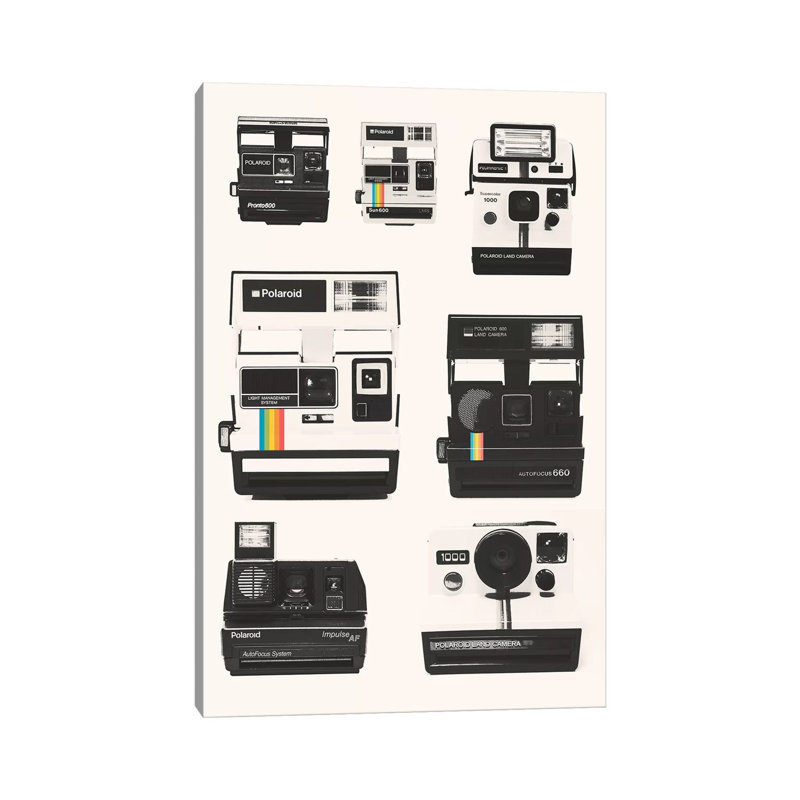 Collection de photos instantanées par Florent Bodart - impression sur toile tendue, H 60 po x l 40po x P 1,5 po