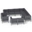 Canapé modulaire d'extérieur réversible avec coussins Krasnoo-393548441-393548440