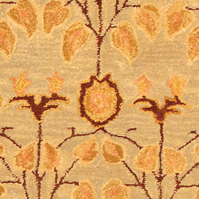 Tingley Hand Tufted Wool Pile Floral Rug