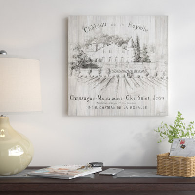 " Chateau Royalle On Wood "