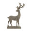 Conrad DEER 46cm Carved Wood Effect