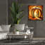  «Fall Landscape Pumpkin 1» par Rey Klimt, art mural sur toile, 37 po x 37 po-342698877