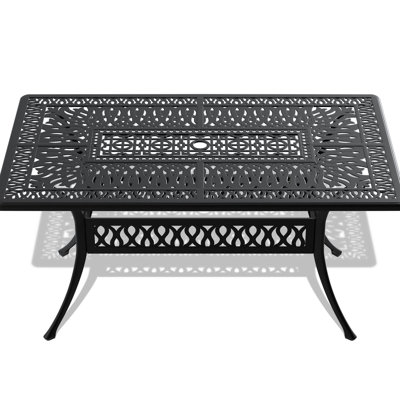 Morrisa Cast Aluminum Patio Dining Table