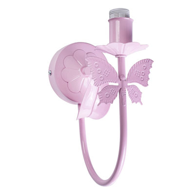 Wandleuchte mit Arm 1-flammig Berta aus Stahl