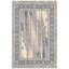 Tapis Merrick moderne vieilli uni bleu gris or crème ivoire, lavable à la machine, antidérapant, à poils courts, pour intérieur et extérieur, adapté aux animaux domestiques, idéal pour salon, chambre, salle à manger, entrée, couloir, bureau-1333536759