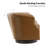 Nixmary Chesterfield Rocker And Swivel Genuine Leather Chair With Nailhead Trims-99343616