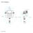 Fantome H Concealed Toilet Tank Carrier System With Top Flush For Back-To-Wall Toilet