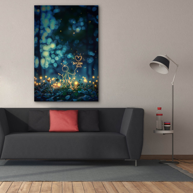 Toile épique Graffiti «Best Mom» par r3darch0n, 40 po x 60 po, H 18 po x l 12 po x P 0,75 po