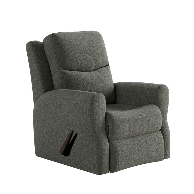 Fame zero clearance recliner  Recliner, Light Gray Polyester, Rocker/Swivel