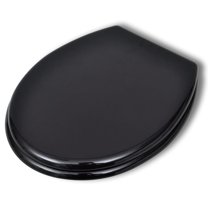 Arbor Round Standard Toilet Seat, Black