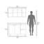 Ensemble d'armoires de cuisine Byron, 6 portes, 9 tablettes, armoire murale + évier utilitaire, blanc
