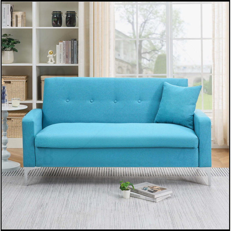 Canapé double confortable avec rangement intégré, pour les salons, les appartements et les bureaux à domicile dans les petits espaces