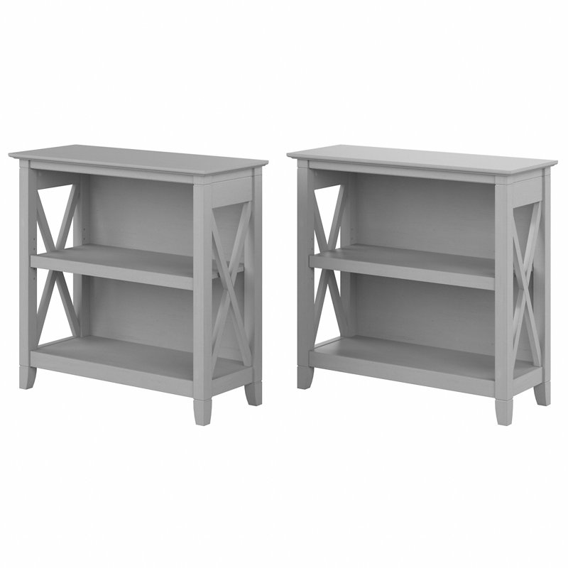 Huckins Bookcase, Cape Cod Gray