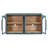 4-Door Large Storage Retro Sideboard With Metal Handles And Adjustable Shelves, Kitchen Sideboard-117949459