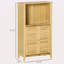 Armoire de plancher en bambou pour salle de bain
