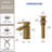 Single Hole Bathroom Faucet, Single Handle Sink Faucet with Drain Assembly-124462312