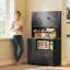 Armoire de cuisine 64 po, huche de cuisine avec 3 armoires, 2 tiroirs 64 po-2040588220