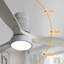Ventilateur de plafond 51,96 po avec télécommande et ensemble d'éclairage inclus-88521677-88521676
