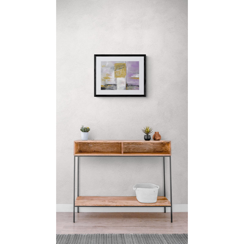 Royal Energy Print by Lisa Daniels, Black Framed Paper, 16" H x 20" W