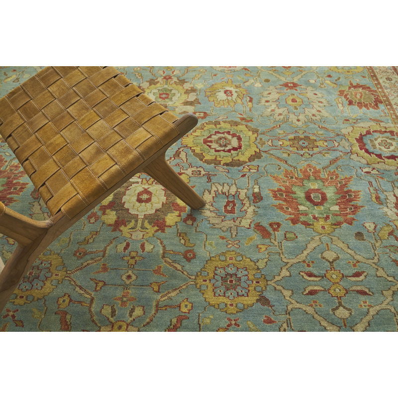Antique Weave Serapi Wool Oriental Area Rug, Rectangle 10' x 14'