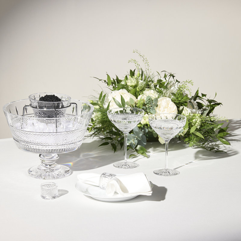 Waterford Mastercraft Irish Lace Napkin Rings 2in, Set of 2