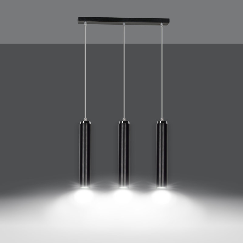 Eberle 3 - Light Cluster Pendant, White