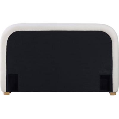 Lit plateforme tapissier Hylia