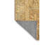 Tapis brun traditionnel lavable à la machine 983-1678683389