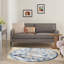 Tapis floral bleu / gris intérieur / extérieur Floral-537295530