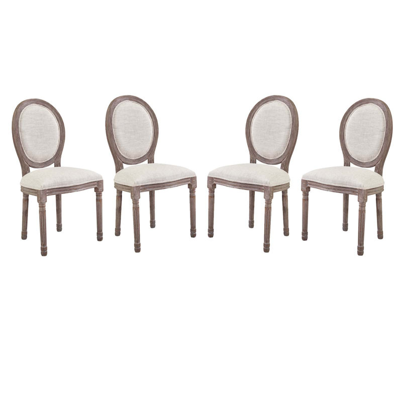 Tissu d'ameublement Emanate par Modway, Mélange de polyester beige