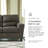 Gwenette 61'' Faux Leather Loveseat-107239671