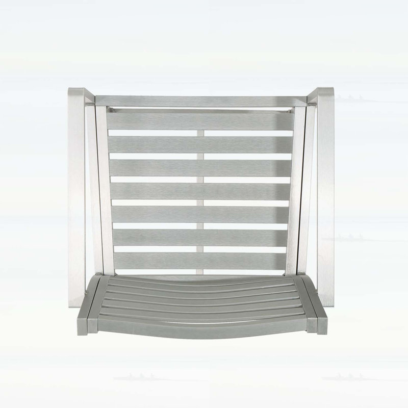 Tabourets de bar extérieurs durables de 29,50 po avec cadre en aluminium antirouille, ensemble de 2, idéal pour les terrasses et les barbecues