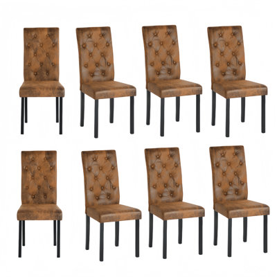 Abbeville 47cm H Tufted Upholstered Parsons Chair