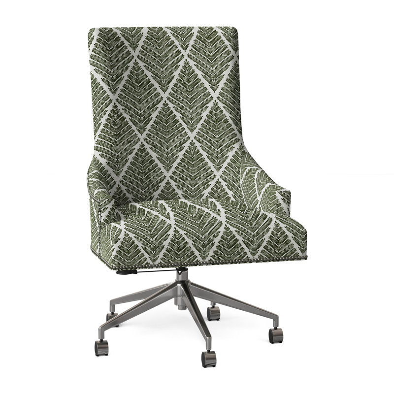 Chaise de travail Ashton, Perigold Emmeline Ivy, Nails, Nickel