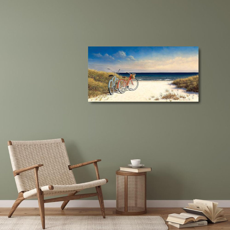 «Dovecove Pollera, Daniel», art sur toile tendue avec châssis: Hampton Bikes, H 22 po x l 40 po