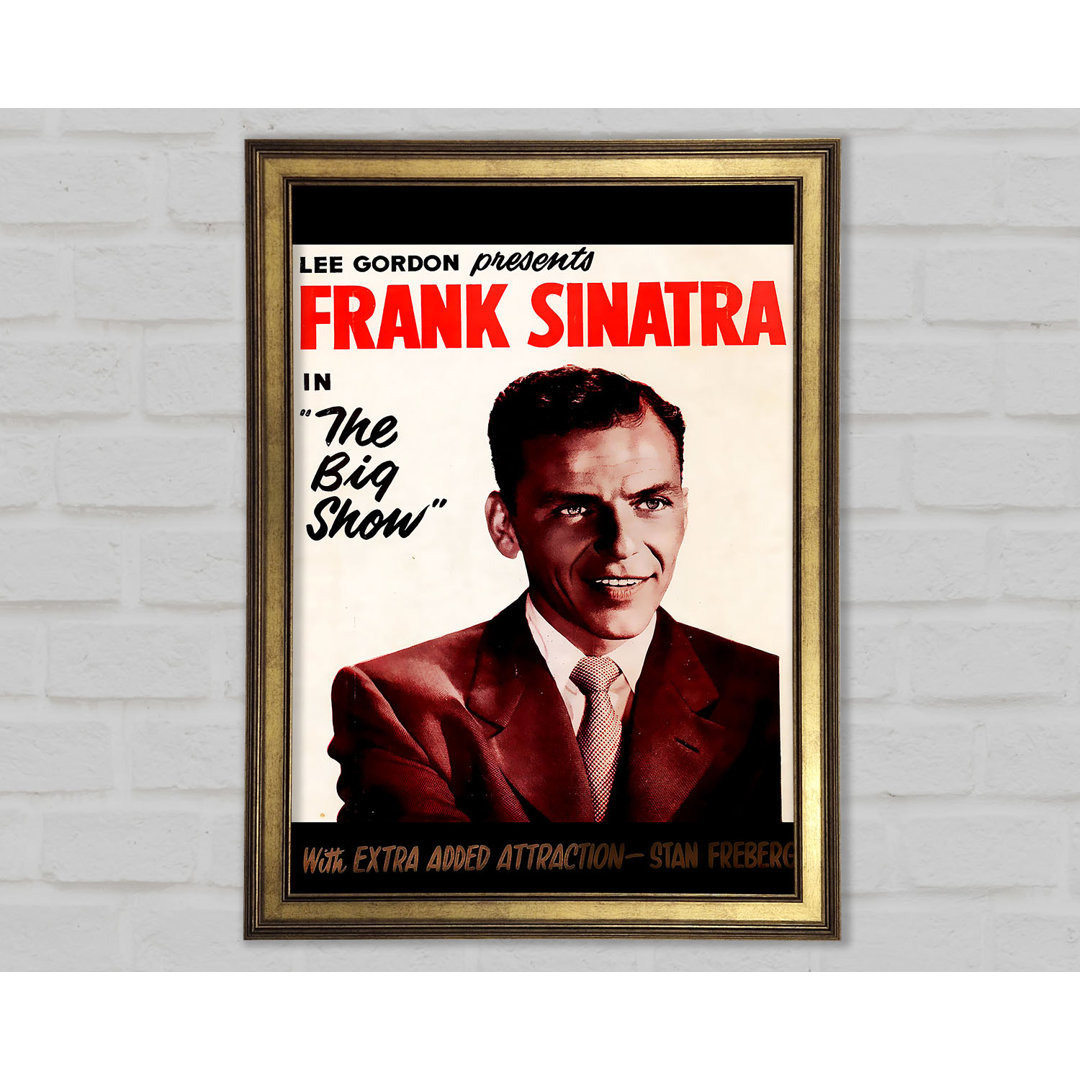 Frank Sinatra Die große Show - Druck