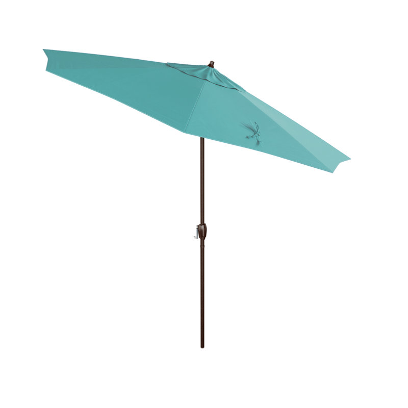 Parasol de marché 9 pi Murrey, Toile Aruba Sunbrella®