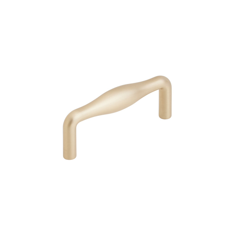Emtek Dane Cabinet Pull, Satin Brass, 3 "