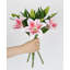 4 pièces fleur de lis artificielle-1564486389