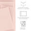 Ensemble de draps en microfibre doublement brossée 4 pièces Becky Cameron 1800 Series-2067158087-2038499683