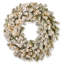The Holiday Aisle® Snowy Sheffield Spruce Wreath with Battery Operated LED Lights-497995006
