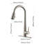 Naiyafly Pull Out Touchless Kitchen Faucet