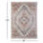 Vincenta Oriental Brown/Ivory/Gray Area Rug-1009450409