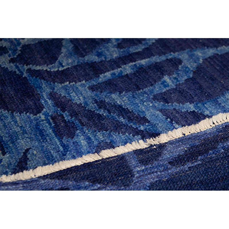 Hand Woven Wool Floral Area Rug