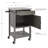 Annily 26'' Wide Rolling Kitchen Cart with Stainless Steel Top-419759252