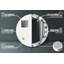 Huldar Glass Flat Wall Mirror