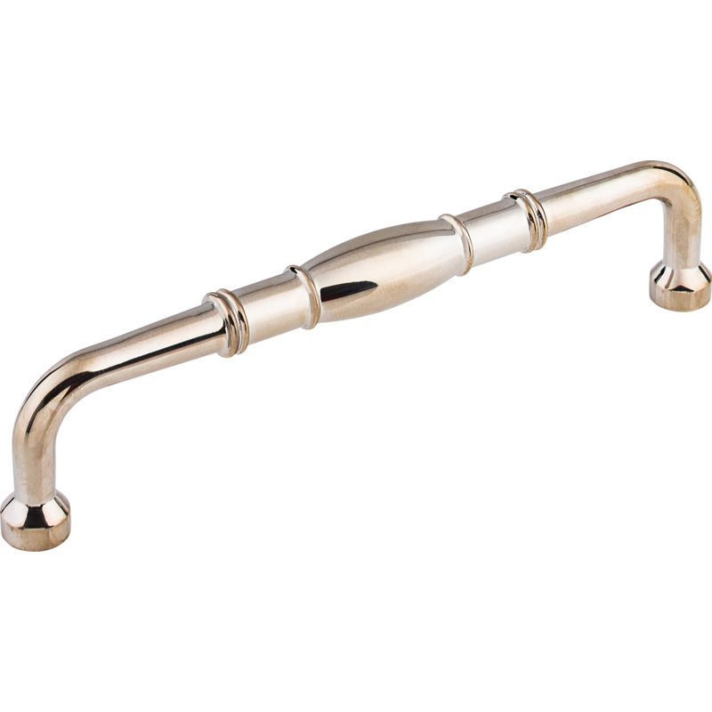 Normandy 7" Center to Center Bar pull, Polished Nickel